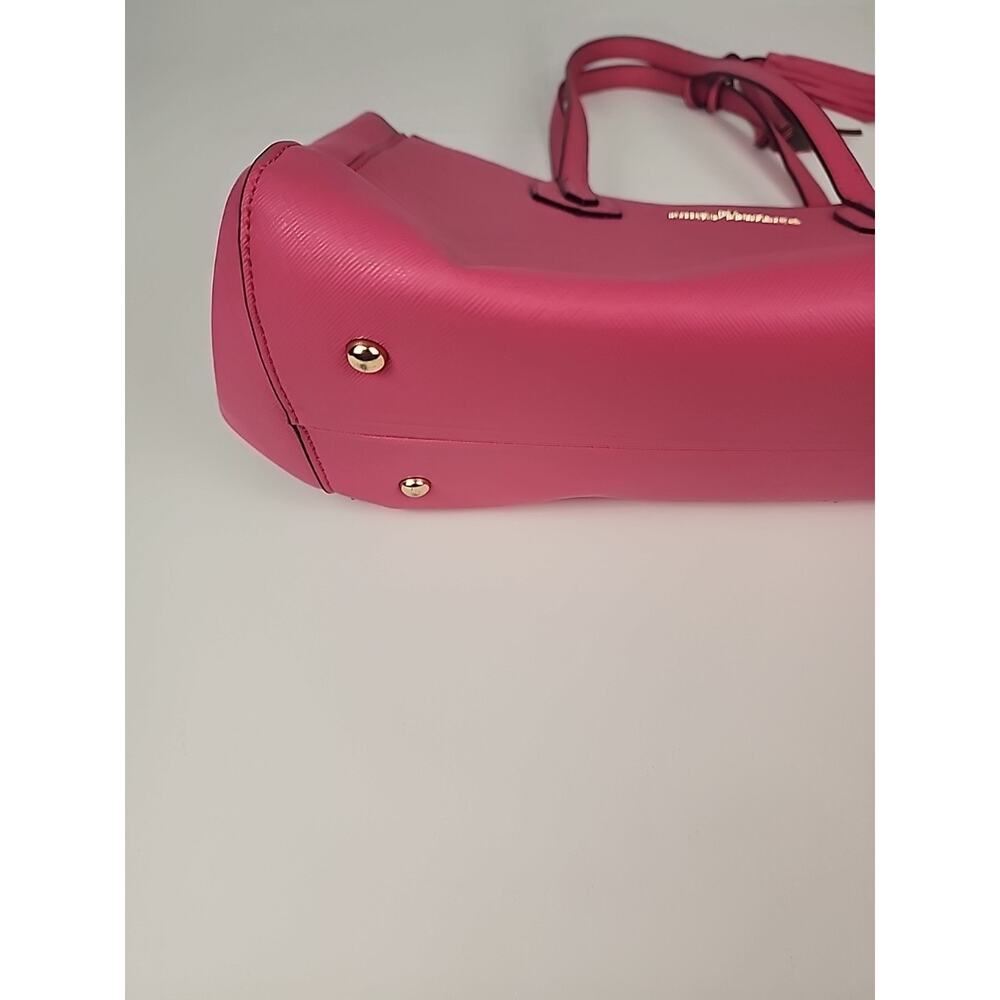 Simply Southern Pink Bag Purse Medium Size Zipper Handles Buttons - Picture 6 of 16